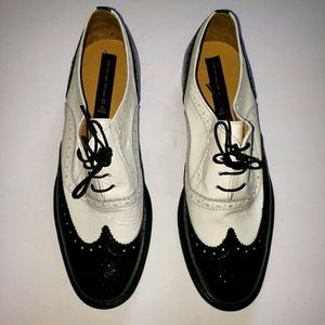 Black & White Steve Madden Dress Shoes